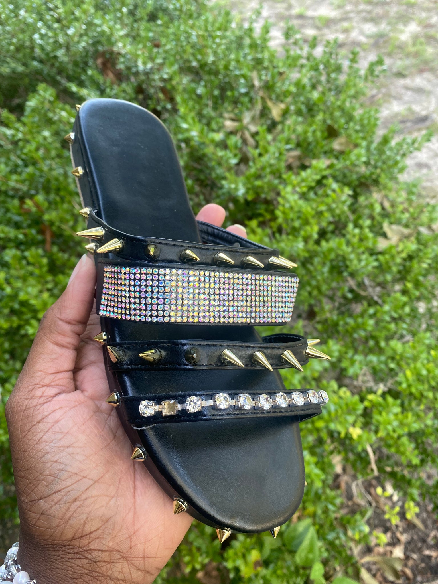 Spiky 4 Strap Sandal