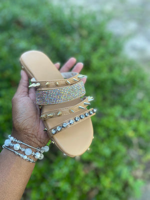 Spiky 4 Strap Sandal